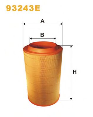 WIX FILTERS 93243e -  Воздушный фильтр